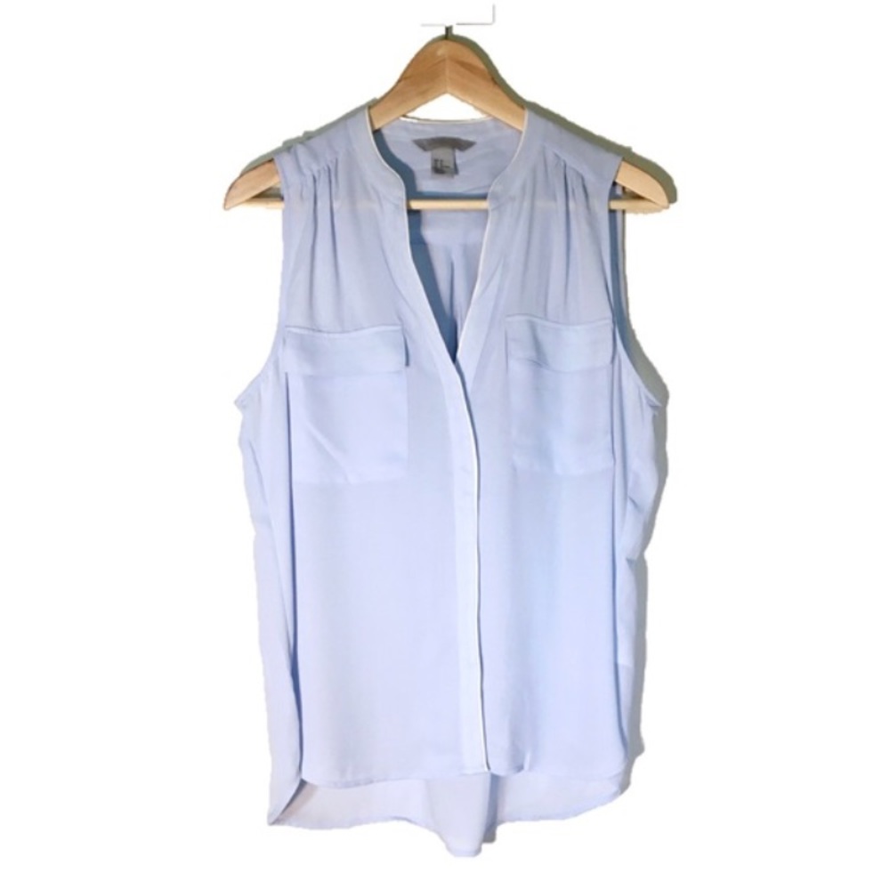 H&M Conscious Blue Sleeveless Top